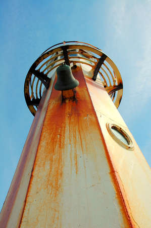 Rusty light houseの写真素材