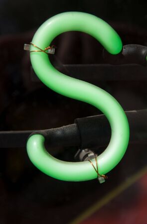 Neon Letter Sの写真素材