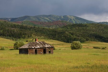 Old House in a Field