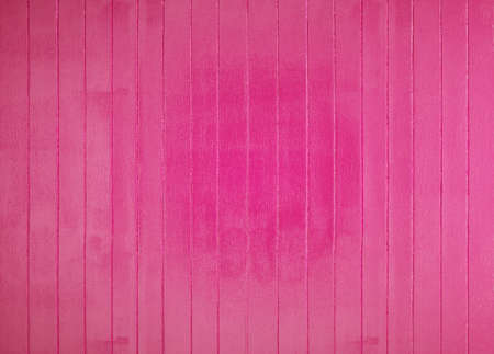 Floor or wall of wooden boards painted pinkの写真素材
