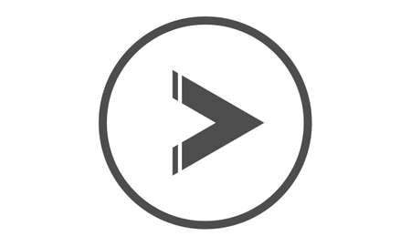 next icon minimalistのイラスト素材