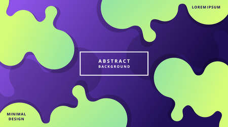 Dynamic Fluid Style Modern Background Templates suitable for poster, cover, banner, layout, wallpaper, flyer, presentation, brochureのイラスト素材