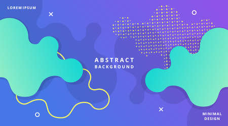 Dynamic Modern Fluid Style Background Liquid Shape suitable for poster, cover, banner, layout,...