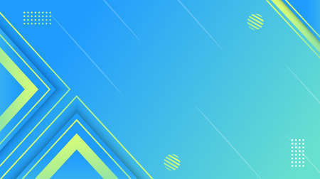 Gradient Geometric Shape Background, Modern Design, Corporate Business, Company, Trendyのイラスト素材