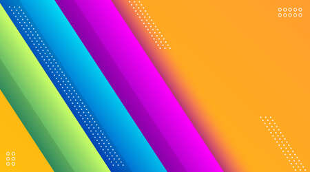 Geometric Colorful Gradient Background Template Premium Vector, Elegant, Corporate Businessのイラスト素材