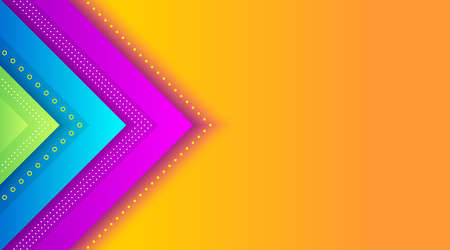 Geometric Colorful Gradient Background Template Premium Vector, Elegant, Corporate Businessのイラスト素材