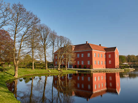 Willestrup castle in Denmarkのeditorial素材