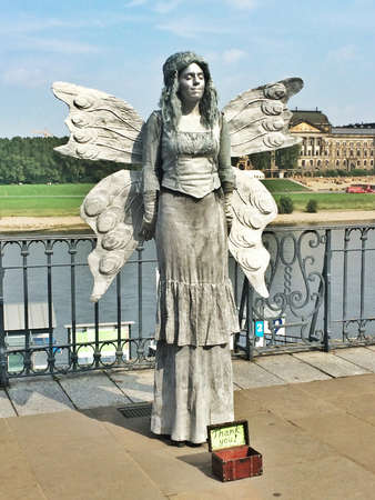 Figure in Dresdenのeditorial素材