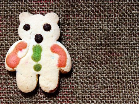 Bear cookieの写真素材