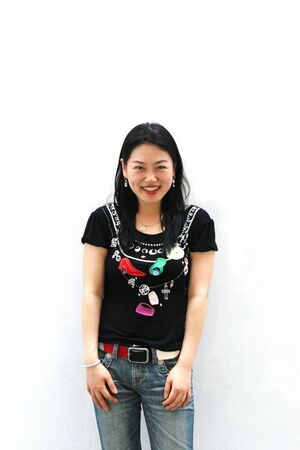 Portrait of an Asian woman