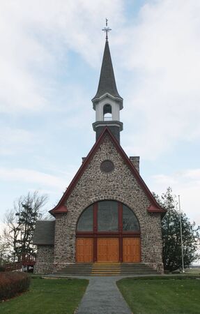 Small church in the countrysideの写真素材