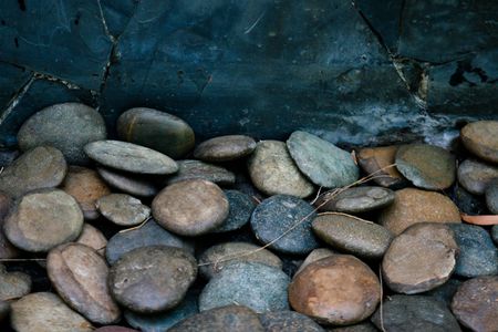 Close-up of rocks.