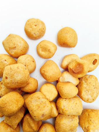 A Heap of Homemade Indonesian Mackerel Fish Balls, a Delicious Probolinggo Snack