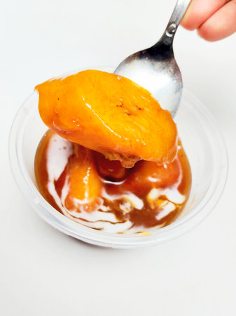 Famous Indonesian Ramadan Specialty Dessert Kolak Pisang