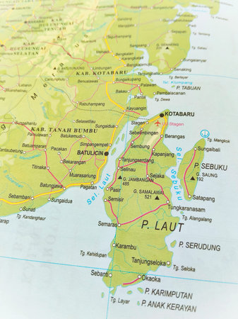 Detailed Road Map of Banyuwangi and Bondowoso Regency