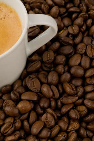 Close up of coffee beans の写真素材