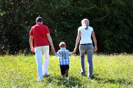 Young family with one child