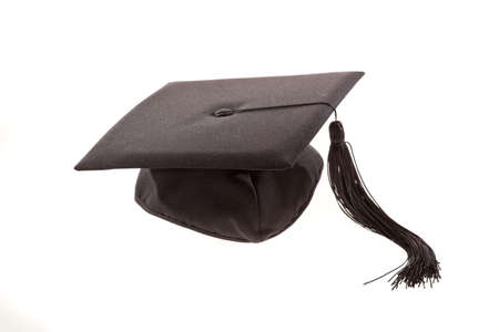 Graduation cap with tassel. Horizontally framed shot.の写真素材