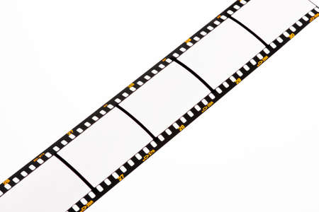 Film strips for APGVis with text space. Blank Dia 35mm film.の写真素材