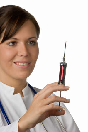 Young Doctors in medical practice. Successful doctor with stethoscopeの写真素材
