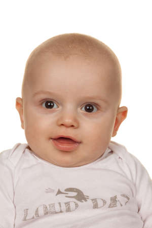 Portrait of a face and wondering little babies.の写真素材