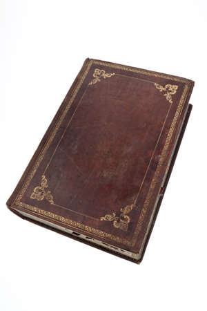 Measurement book and song book of a priest in Latin.の写真素材