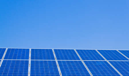 renewable, alternative solar energy. solar energy power plant.