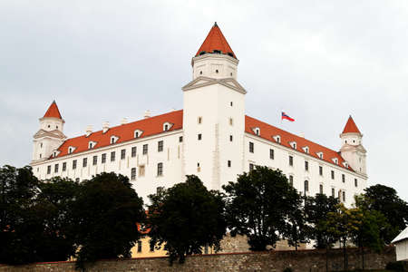 bratislava in the slovak republic to the european union のeditorial素材
