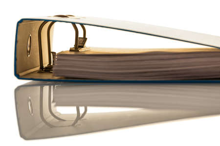 file folder with documents and documents  storage contracts 