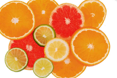 slices of an orange  representative photo of healthy vitamins from fresh fruitの写真素材