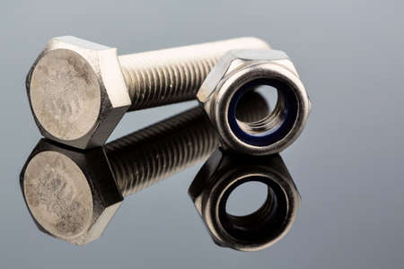 various screws in the workshop in a commercial operation 