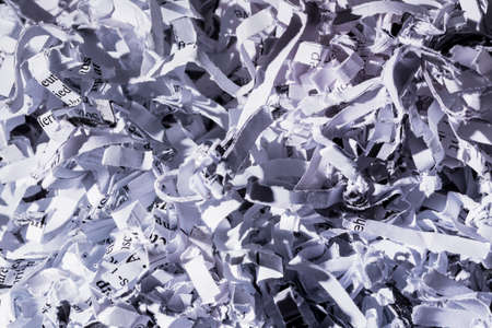 paper pulp, symbolic photo for data destruction, documentation and legacy