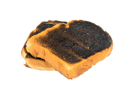 burnt toastsの写真素材