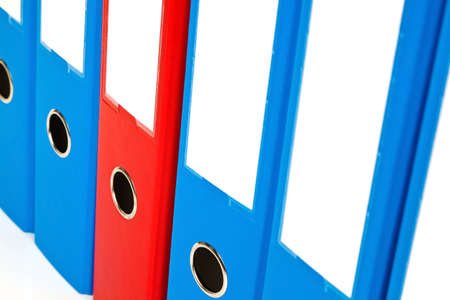 file folder with documents and documents. retention of contracts.の写真素材