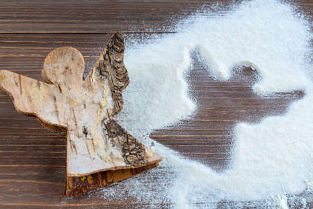 a gift for christmas eve to christmasの写真素材