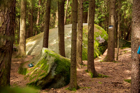 the place of the scorpion in kautzen in lower austria. known place for esotericの写真素材