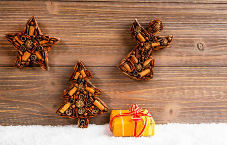 pretty decoration for christmas. photo icon for a merry and peaceful christmas.の写真素材