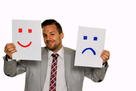 a manager or entrepreneur can not decide whether to laugh or to cry