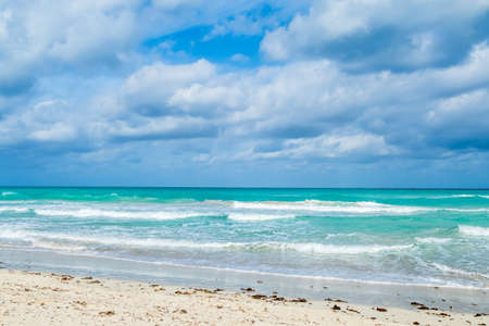 cuba, caribbean, south america. the dream beach of varaderoの写真素材