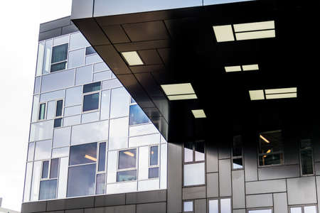 a building of the new wu vienna. the university of economics has been re erreichtet