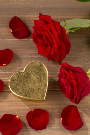 roses as a gift and surprise to a feast. photo icon for birthday, mothers day, love, valentines dayの写真素材