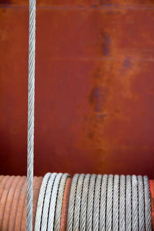 rusty winch, symbol of strength, reliability, help
