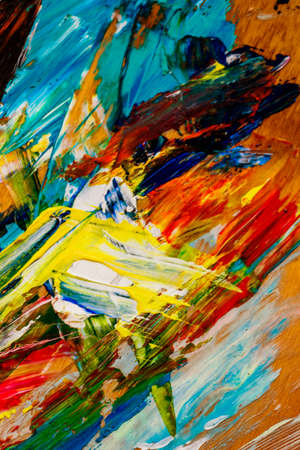 color colorful easel, a symbol of art, creativity, chaos