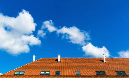 penthouses in the city, symbol photo for loft conversions and housing shortageの写真素材