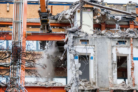 one older office buildings will be demolished. demolition instead renovation