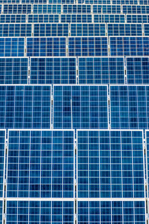 panels of a solar power plant. solar energy is nachhaltug and environmentally friendly.