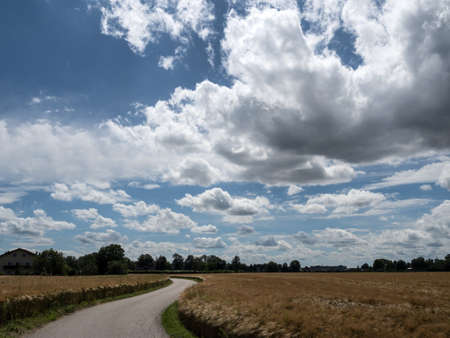 beautiful clouds in the sky mood.