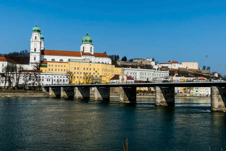 germany, bavaria, passauの写真素材