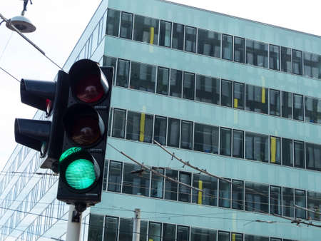 austria, linz, office buildingの写真素材