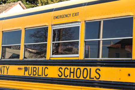 american school bus